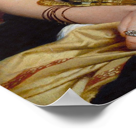 Madame Duvaucey Jean Auguste Dominique Ingres Poster (Ecke)