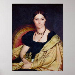Madame Duvaucey Jean Auguste Dominique Ingres Poster