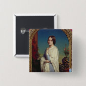 Madame Edouard Dubufe 1842 Button (Vorne & Hinten)