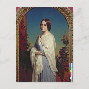 Madame Edouard Dubufe 1842 Postkarte