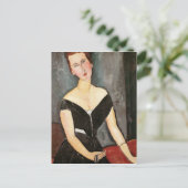 Madame G. van Muyden, 1917 Postkarte (Stehend Vorderseite)