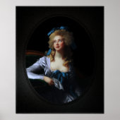 Madame Grand von Elisabeth Louise Vigee Le Brun Poster (Vorne)