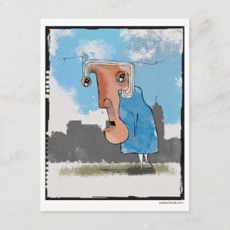 Madame Gronks schlechter Haartag...Card Karte