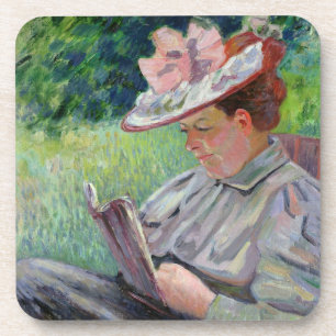 Madame Guillaumin, c.1895 (Öl auf Leinwand) Untersetzer
