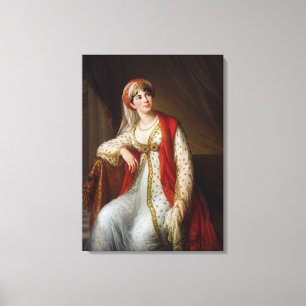 Madame Guiseppina Grassini in der Rolle von Leinwanddruck