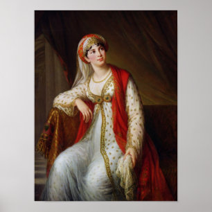 Madame Guiseppina Grassini in der Rolle von Poster