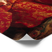 Madame Henriette de France  in Court Poster (Ecke)