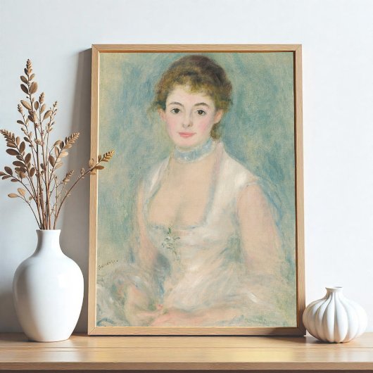 Madame Henriot von Auguste Renoir Poster