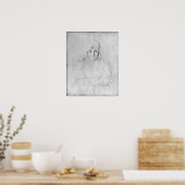 Madame Ingres Mere 1814 Poster (Küche)