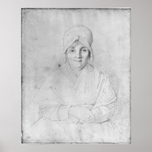 Madame Ingres Mere 1814 Poster (Vorne)