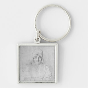 Madame Ingres Mere 1814 Schlüsselanhänger