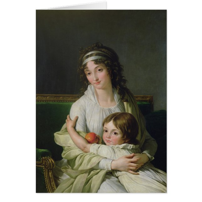 Madame Jeanne-Justine Boyer-Fonfrede und sie (Vorne)