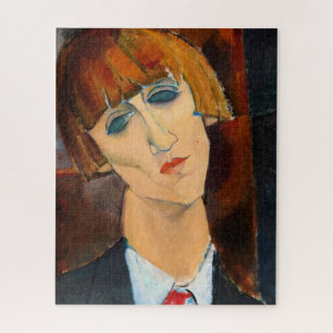 Madame Kisling, 1917 von Amedeo Modigliani Puzzle
