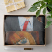 Madame Kisling, 1917 von Amedeo Modigliani Seidenpapier (Geschenk)