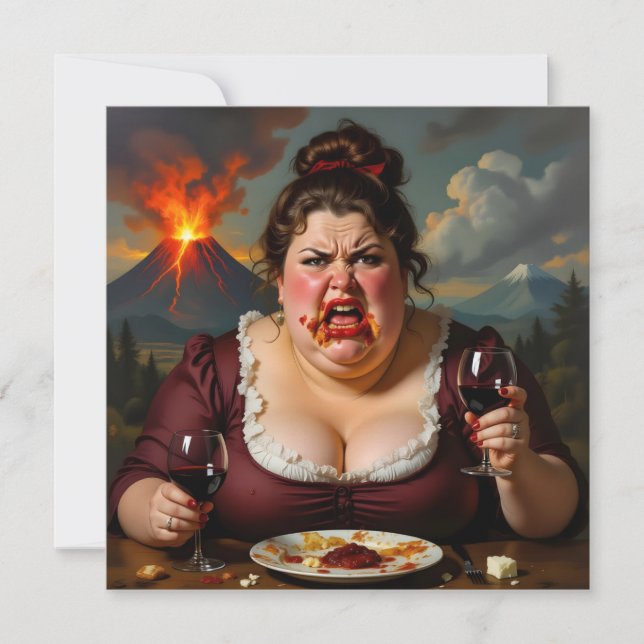 “Madame Lava-Cake”- She Blows At A Moments Notice (Vorderseite)