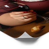„Madame Lava-Cake“ - Sie explodiert im Nu Poster (Ecke)