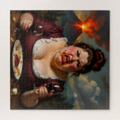 „Madame Lava-Cake“ - Sie explodiert im Nu Puzzle (Horizontal)