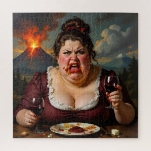 „Madame Lava-Cake“ - Sie explodiert im Nu Puzzle