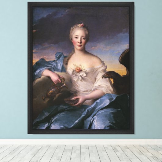 Madame Le Fèvre de Caumartin als Hebe Leinwanddruck (Insitu (Holzboden))