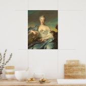 Madame Le Fèvre - Jean-Marc Nattier Fine Art Poster (Küche)