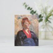 Madame Lily Grenier Postkarte (Stehend Vorderseite)