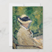 Madame Manet | Édouard Manet (Vorderseite)