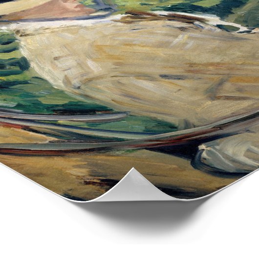 Madame Manet | Édouard Manet Poster (Ecke)