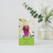 Madame Orchid Visitenkarte (Stehend Vorderseite)