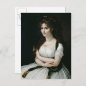 Madame Pasteur Postkarte (Vorne/Hinten)