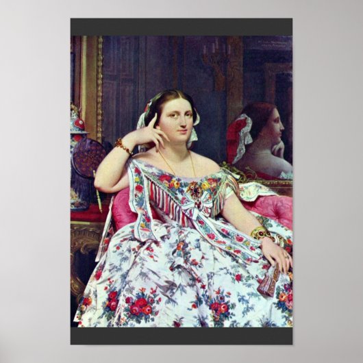 Madame Paul-Sigisbert Moitessier Née Marie-Clotild Poster (Vorne)