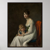 Madame Philippe Panon Desbassayns de Richemont Poster (Vorne)