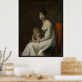 Madame Philippe Panon Desbassayns de Richemont Poster (Küche)