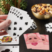 Madame Piggy Bicycle Playing Cards Spielkarten (In Situ)