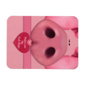 Madame Piggy Magnet (Horizontal)
