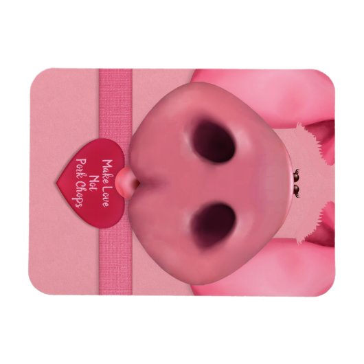 Madame Piggy Magnet (Horizontal)