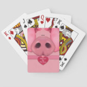 Madame Piggy Spielkarten (Rückseite)