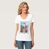 MADAME POMPADOUR, Elegante Schönheitsmode T-Shirt (Vorderseite Vollansicht)