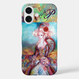 MADAME POMPADOUR , ELEGANTES SCHÖNHEITSMONOGRAMM iPhone 16 HÜLLE