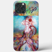 MADAME POMPADOUR , ELEGANTES SCHÖNHEITSMONOGRAMM Case-Mate iPhone HÜLLE (Rückseite)