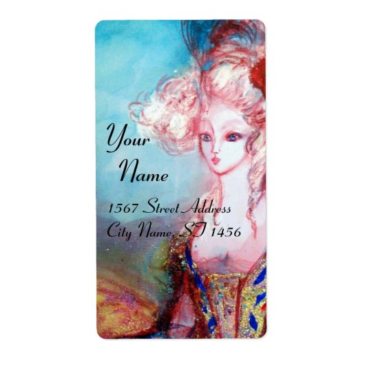 MADAME POMPADOUR, hellrosa blau (Vorne)