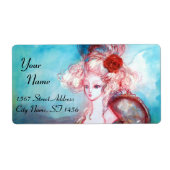 MADAME POMPADOUR, hellrosa blau (Vorne)