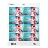 MADAME POMPADOUR, hellrosa blau (Vorne)