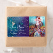 MADAME POMPADOUR, hellrosa, blau grün (Insitu)