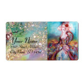 MADAME POMPADOUR, hellrosa, blau grün (Vorne)