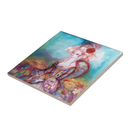 MADAME POMPADOUR Keramik Tile Fliese (Seite)