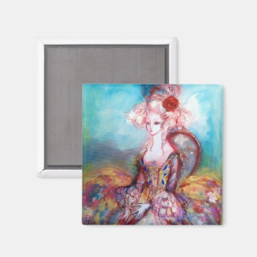 MADAME POMPADOUR MAGNET (Vorderseite/Rückseite)