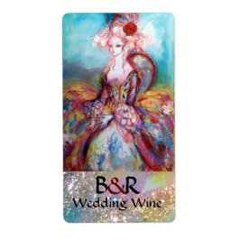 MADAME POMPADOUR MONOGRAM Wedding Wine