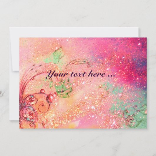 MADAME POMPADOUR,Party für klassische Kostüme Einladung (Rückseite)