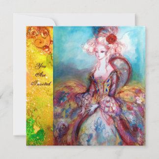 MADAME POMPADOUR,Party für klassische Kostüme Einladung