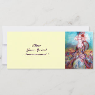 MADAME POMPADOUR,Party für klassische Kostüme Einladung
